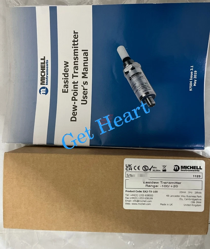 EA2-TX-100 new 2-wire dew point transmitter range -100/+20 FedEx or DHL or.UPS