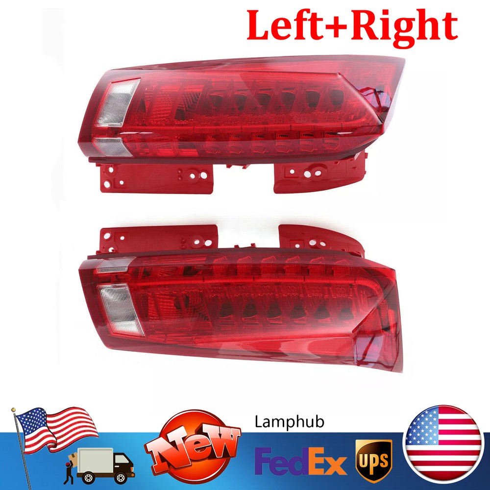 RH LH LED Tail Lights Assembly for Cadillac SRX 2010-2016