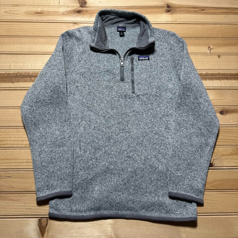 Patagonia Better Sweater 1/4 Zip Mock Neck Fleece Pullover Jacket Girls XL (14)