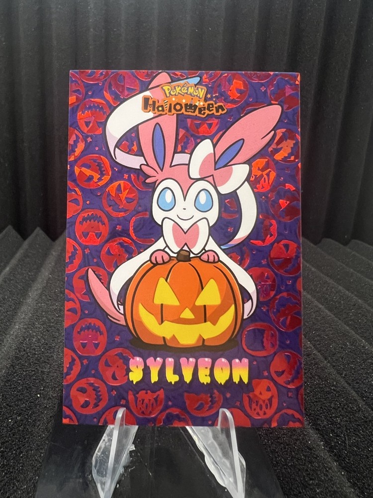 Sylveon - Red Holo Box Hit - Halloween Card Database - Pokemon