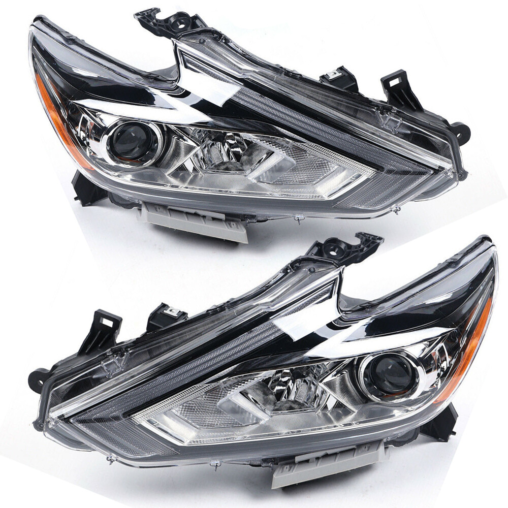2016-2018 Nissan Altima Sedan Headlights Pair – Left & Right Side