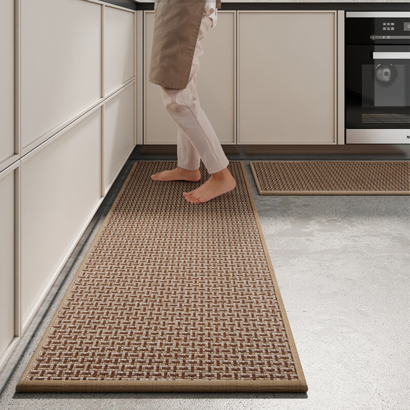 Kitchen Floor Mat Waterproof Oil Resistant Dirt Resistant and Slip Resistant Mat
