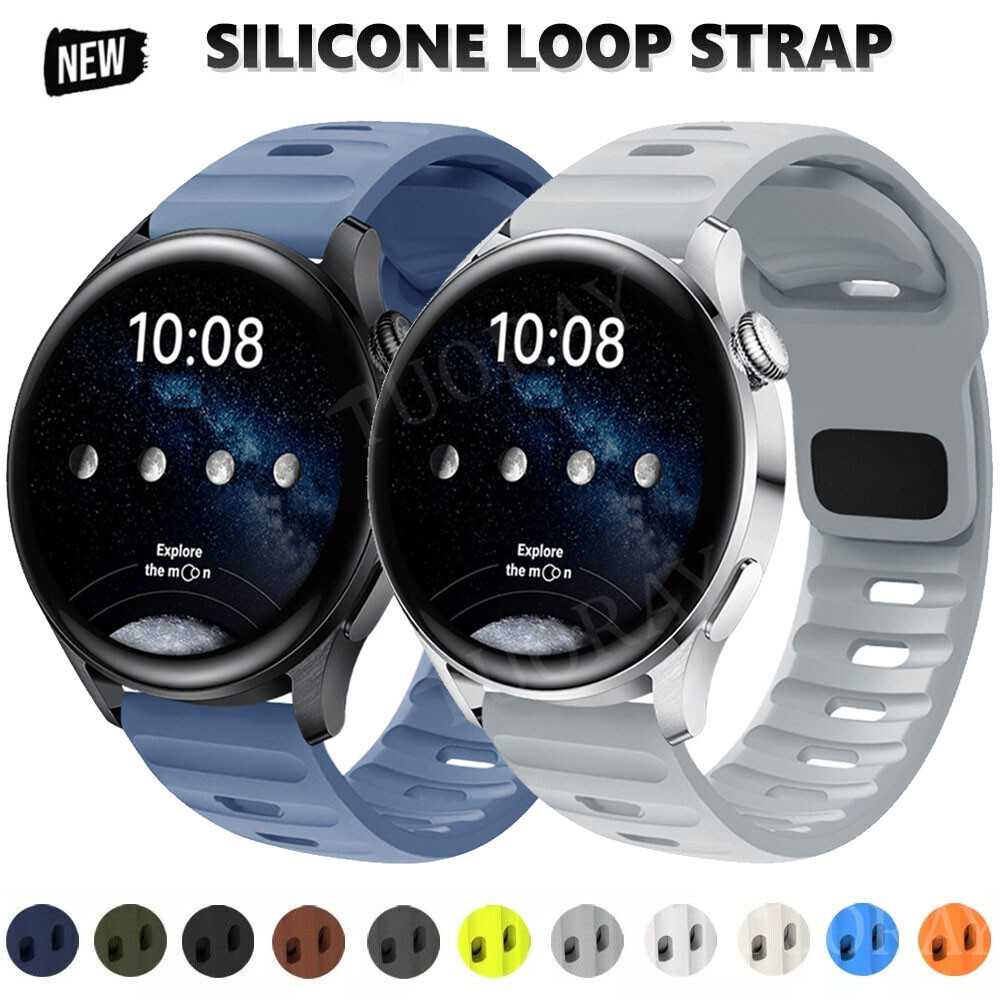 Sport Silicone Watch Band Strap For Samsung Galaxy Watch7 6 5 4 3 40mm 44mm 45mm