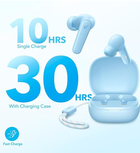 Soundcore by Anker P20i True Wireless Earbuds, 10mm Drivers with Big Bass, Bluet