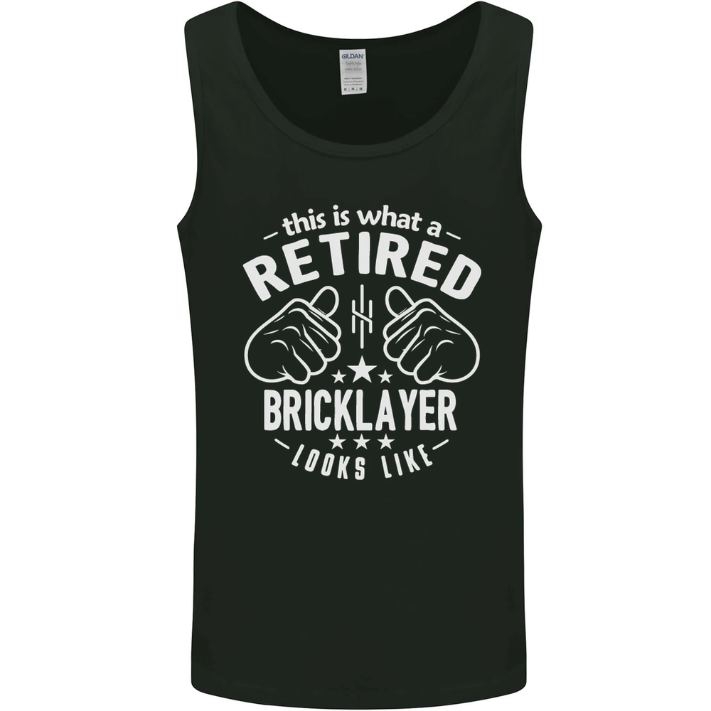 A Retired Bricklayer Looks Like Mens Vest Tank Top