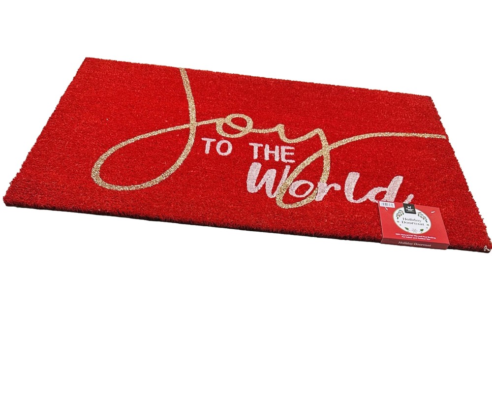 Holiday Indoor Coir Mat with Vinyl Backing by Members Mark-image