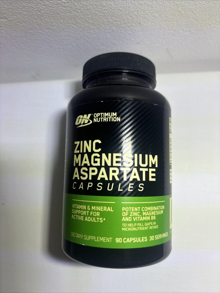 NEW Zinc magnesium Aspartate, 90 Capsules Supplement Exp 02/2026