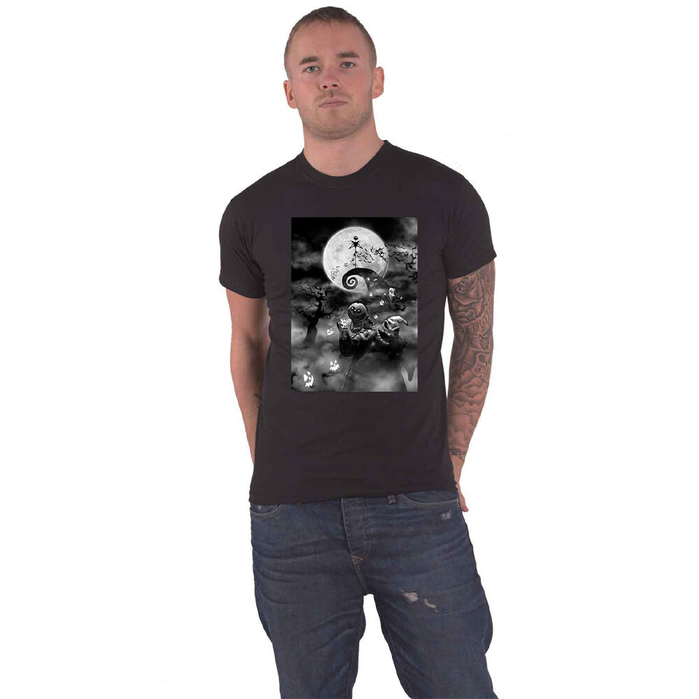 Nightmare Before Christmas Oogie Boogie Scene Graphic T Shirt