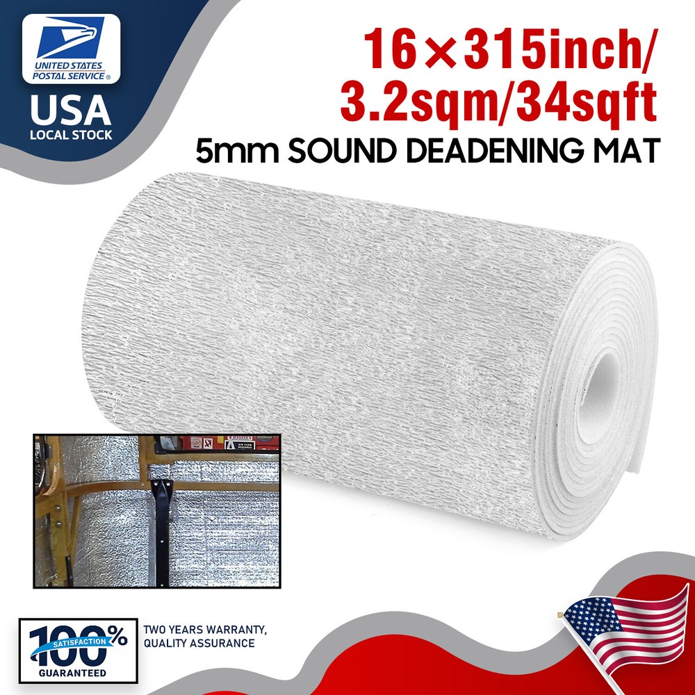 Car Hood Trunk Sound Deadening Mat for Noise & Heat Insulation