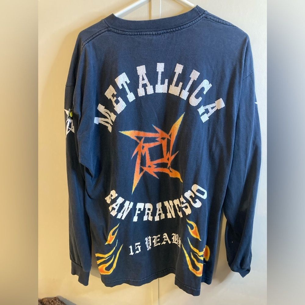 Rare Metallica Long Sleeve Shirt