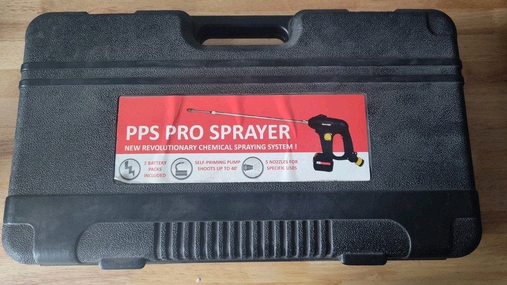 PPS Pro SG150M Portable Power Pressure Washer Sprayer No Batteries