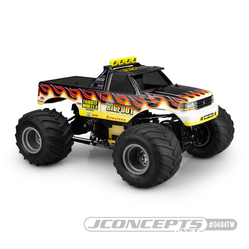 JConcepts 1993 Ford F-250 Tribute Bigfoot Monster Truck Body 13 WB