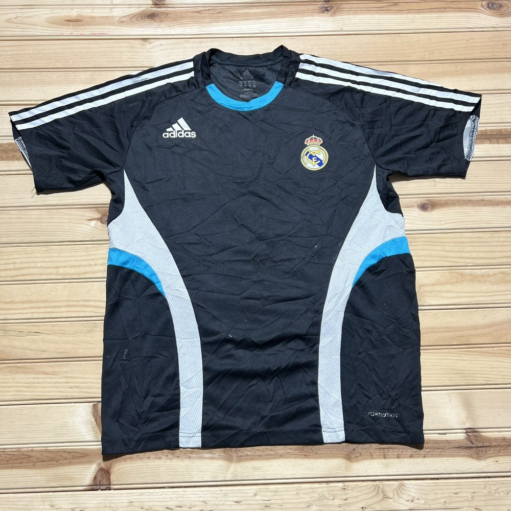 2008 REAL MADRID HOME ADIDAS LARGE JERSEY LFP SPAIN ESPAñA Warm Up