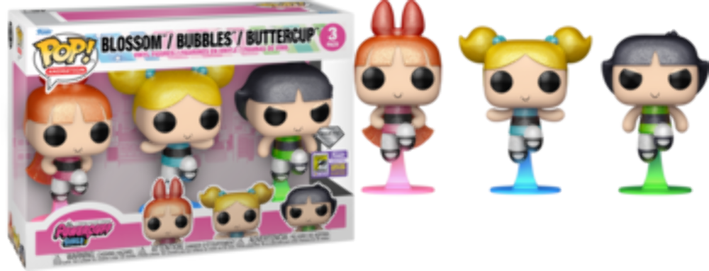 Funko POP! Animation: The Powerpuff Girls - Blossom/Bubbles/Buttercup (Diamond)(