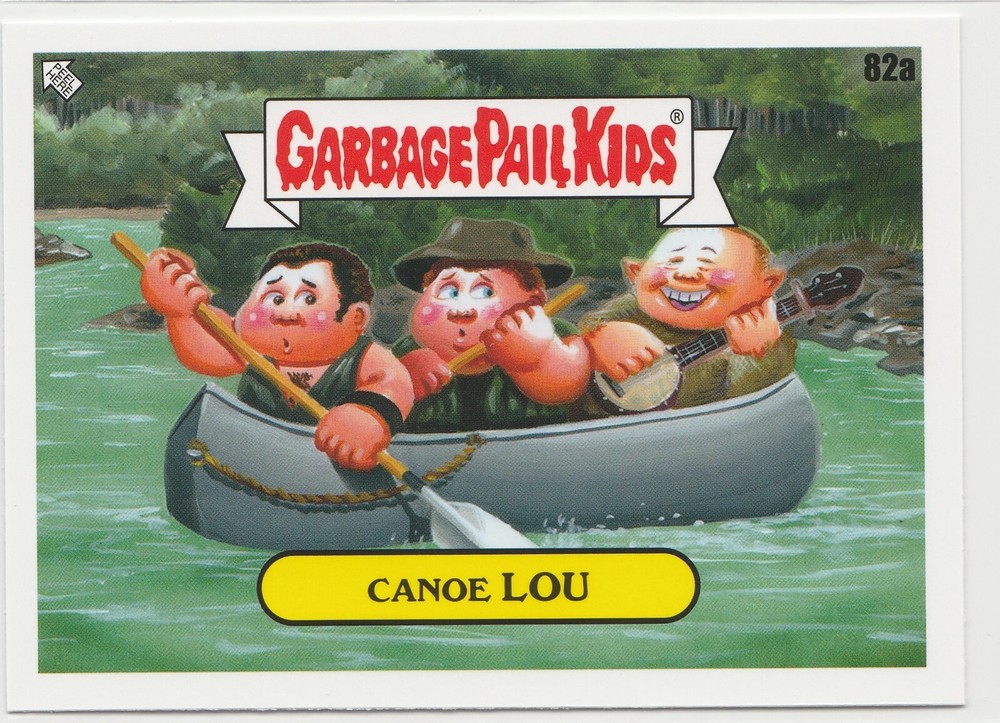 Canoe Lou #82a Deliverance Garbage Pail Kids GPK 2021 Vacation Series