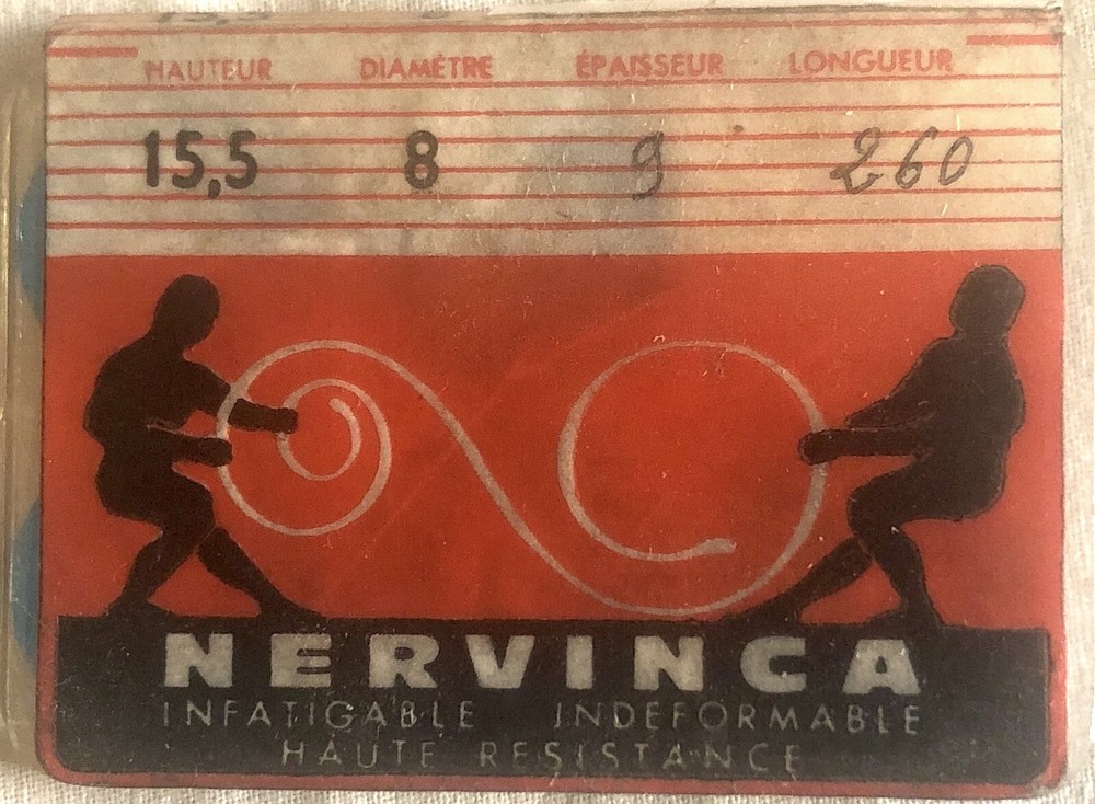 1X Single Mainspring 740 Watch Part 15.5x9mm Ø8 L260 J26