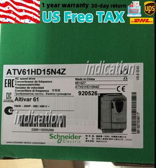 S  SND ATV61HD22N4Z 22Kw Inverter In Box Fast Shipping US Free TAX