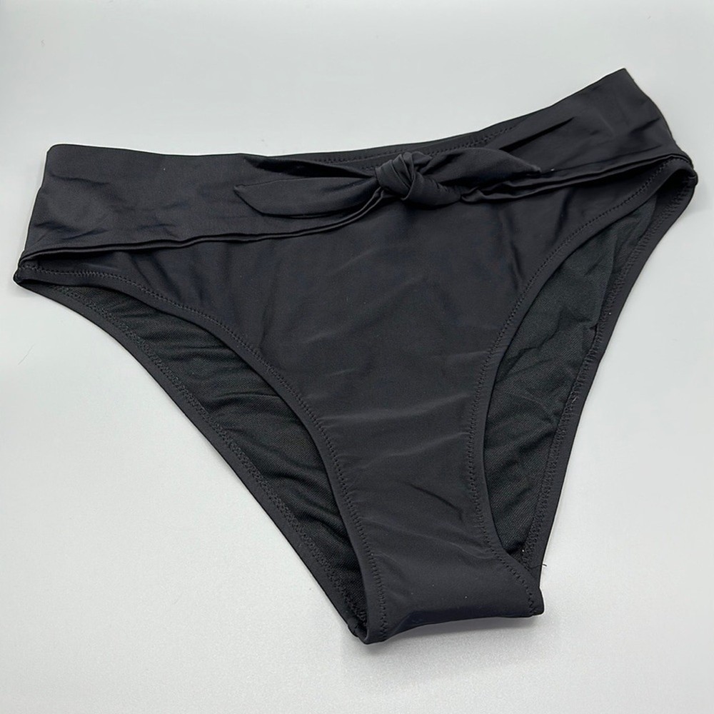 SHEKINI High Waisted Tie Front Bikini Bottoms for Women Size Large