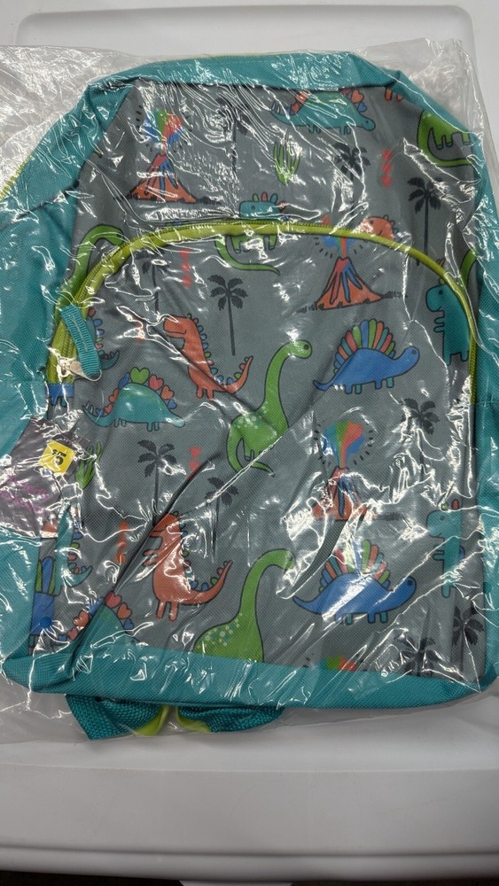 Kids Back To School Dinosaur Bookbag Brand New-image