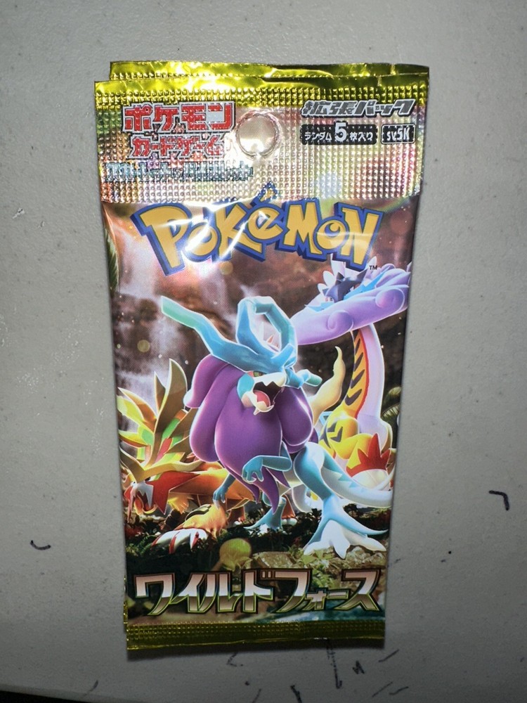 10 Packs Pokemon TCG Wild Force Booster Japanese Temporal Forces SV5K - Gengar