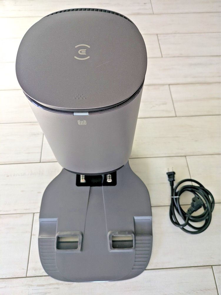 Ecovacs Deebot Ozmo T8+ Robot Vacuum with Auto-Empty Dustbin Charging Dock