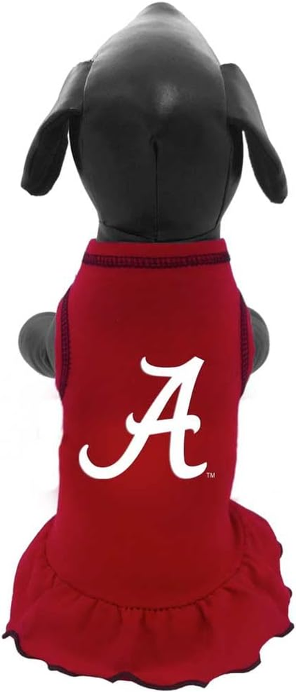 Alabama Crimson Tide Cheerleader Dog Costume NCAA Fan Outfit