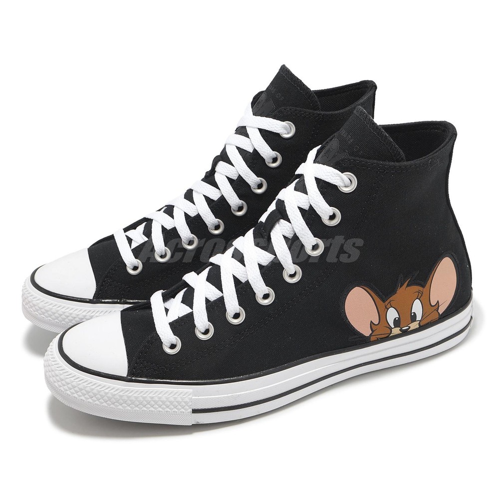 Converse Chuck Taylor All Star Hi Tom and Jerry Black Unisex Sneakers A15113C