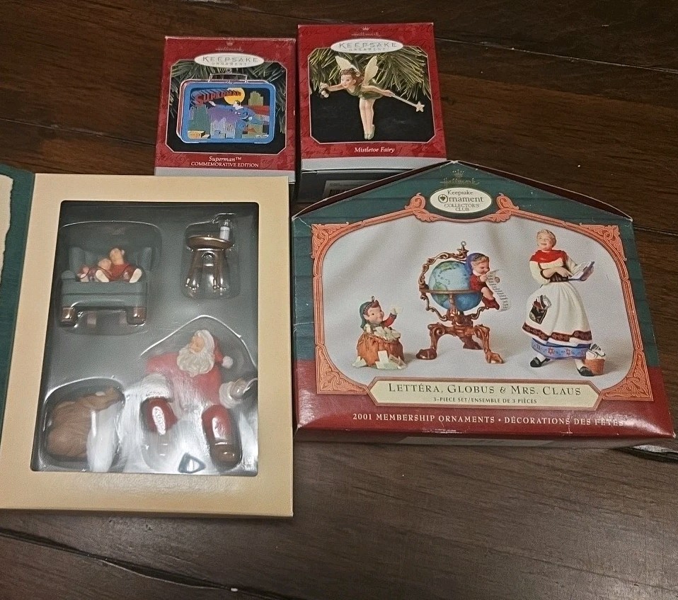 Hallmark Christmas Ornament Lot