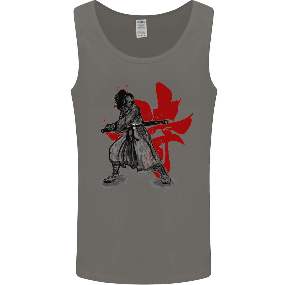 Samurai Spirit MMA Mixed Martial Arts Mens Vest Tank Top