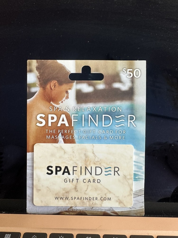 SpaFinder Gift Card - $50 Value Expires March 2028-image