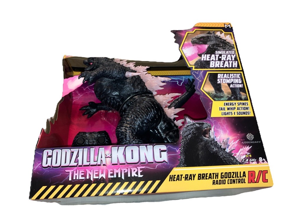 Godzilla x Kong The New Empire Heat-Ray Breath Godzilla Action Figure New In Box
