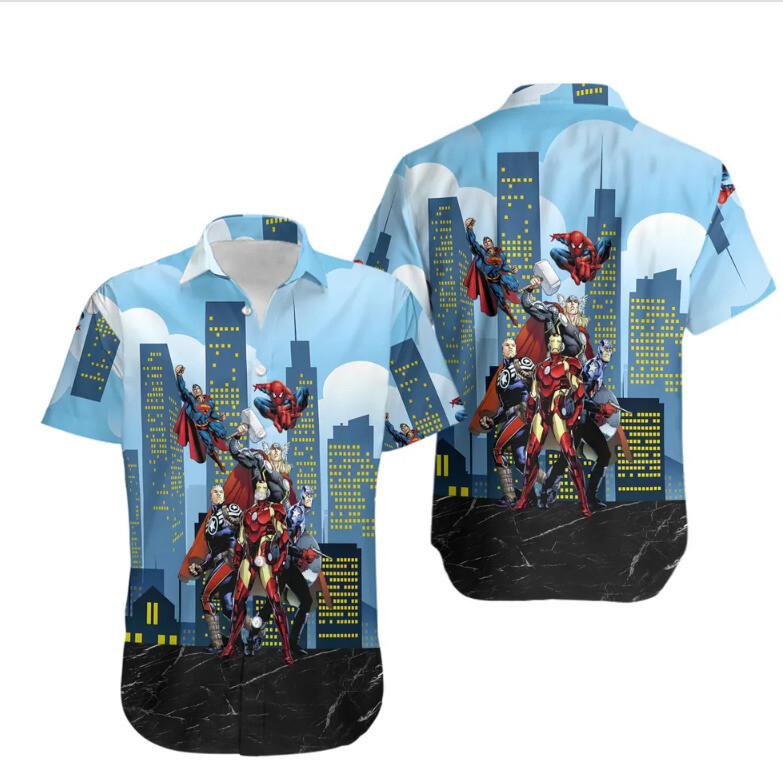 Superhero 3D HAWAII SHIRT The Mother Day Gift US Size Christmas Gift Halloween
