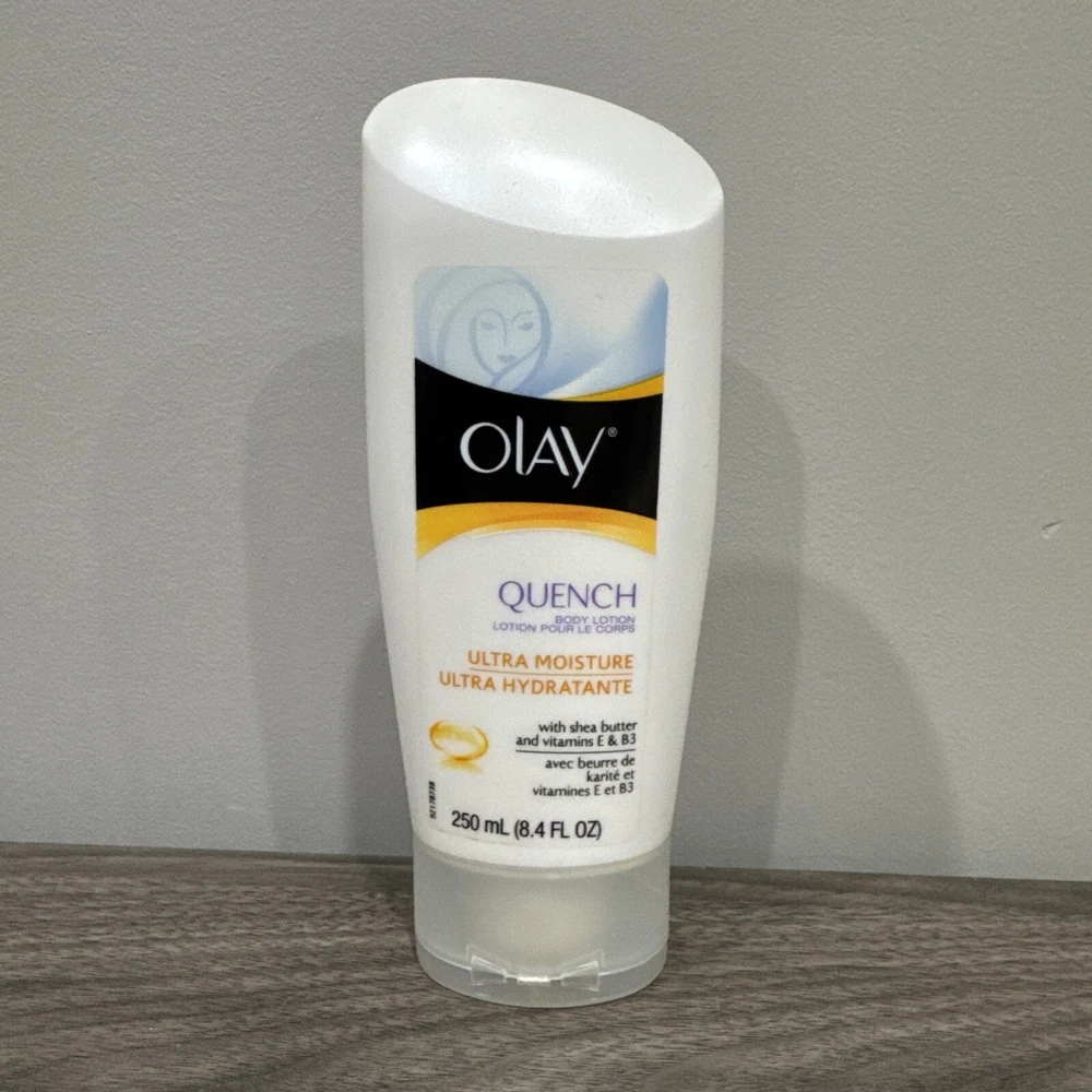 3 Olay Quench Ultra Moisture Body Lotion With Shea Butter 8.4 FL Oz