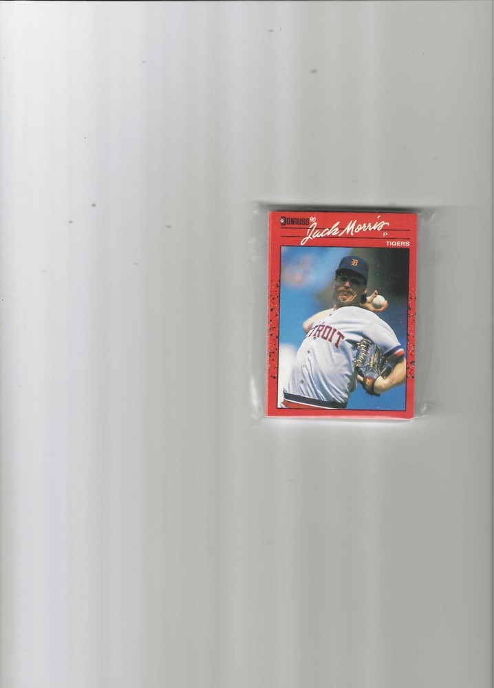 1990 Donruss Baseball Team Set Detroit Tigers 24 Cards - NM-MT