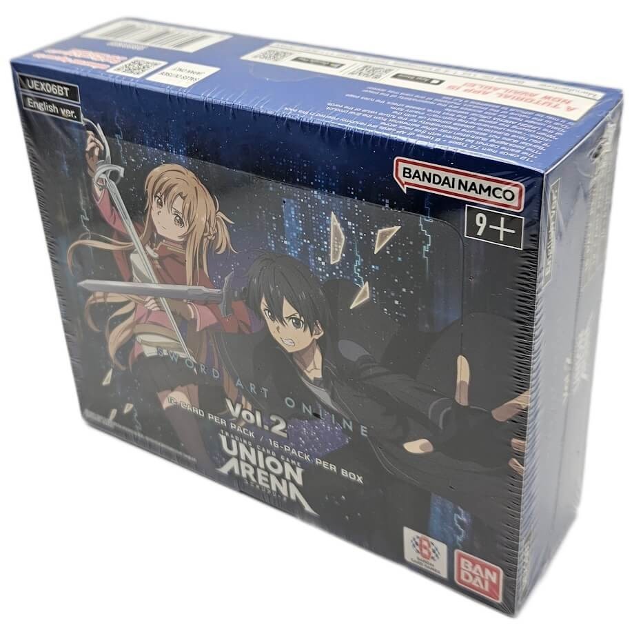 Bandai TCG Union Arena: Sword Art Online Volume 2 Sealed 16 Pack Booster Box