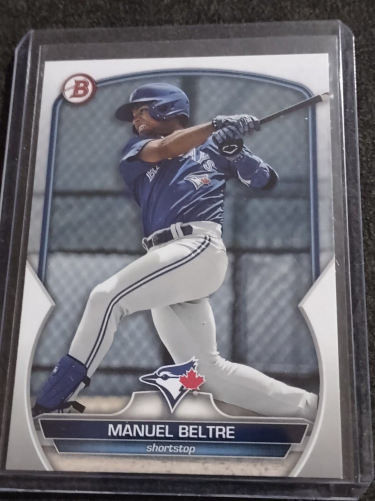 Manuel Beltre Prospect Rookie Card 2023 Bowman Baseball BP-79 Toronto Blue Jays