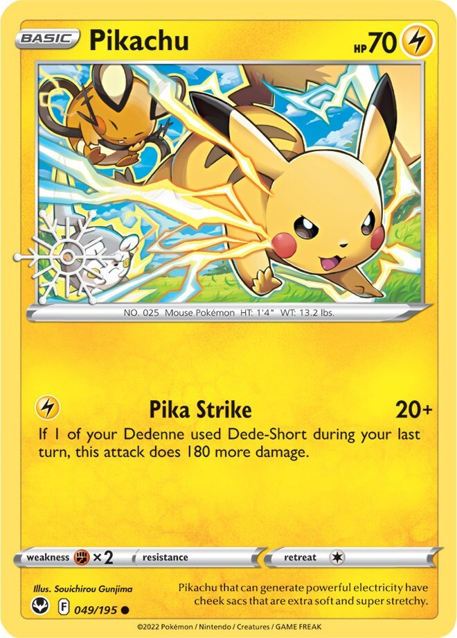 Pikachu - (Holiday Calendar) 049/195 Miscellaneous Cards & Products Holo