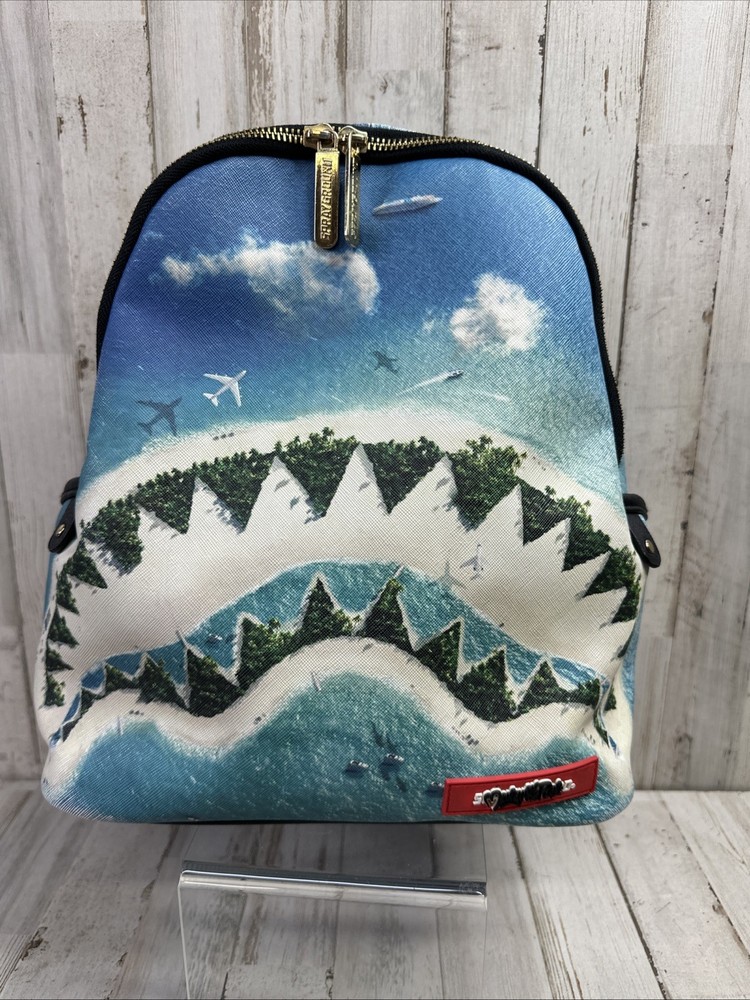 SPRAYGROUND  ISLAND SHARK BACKPACK