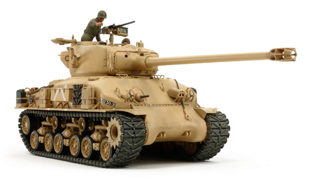 Tamiya 300035323 – 1:35 Israeli Tank M51 Super, 105 mm