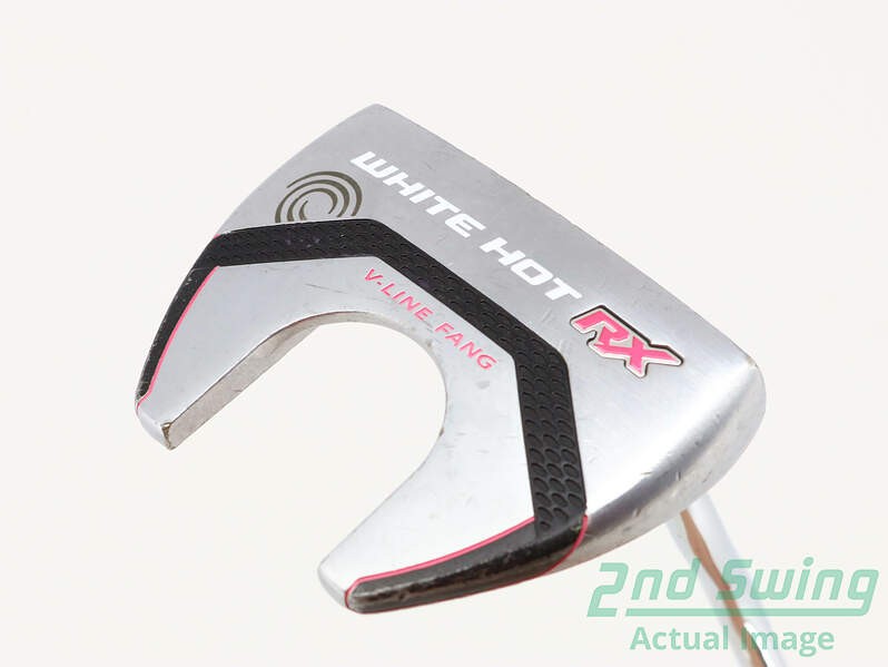 Odyssey White Hot RX V-Line Fang Putter Right Hand 33in Slight Arc Steel
