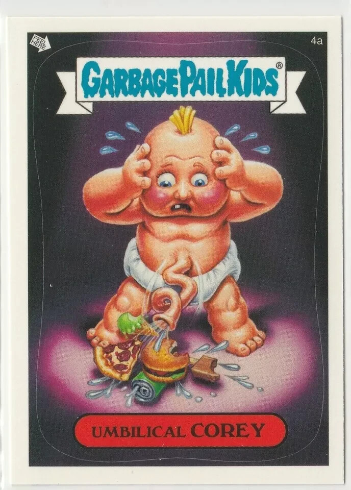 Umbilical Corey 4a Garbage Pail Kids GPK 2004 ANS2 All-New Series 2