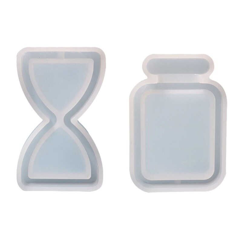 Quicksand Resin Shaker DIY Keychain Mold for Jewelry and Decor  