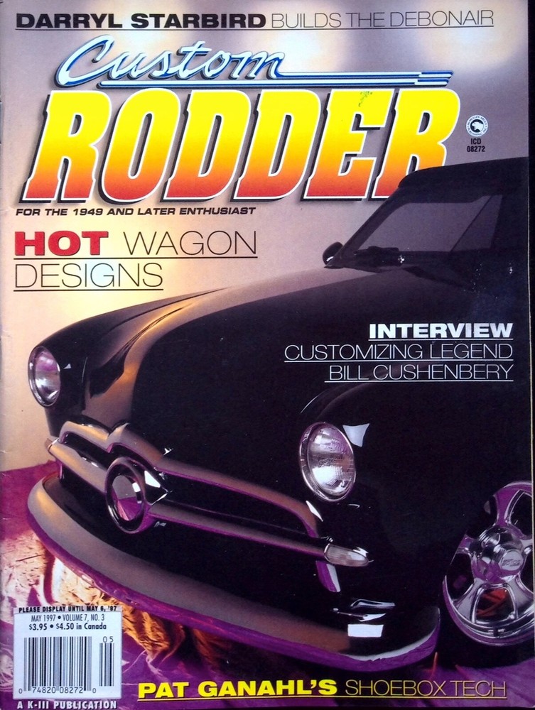 HOT WAGON DESIGNS - CUSTOM RODDER MAGAZINE, 1997 MAY