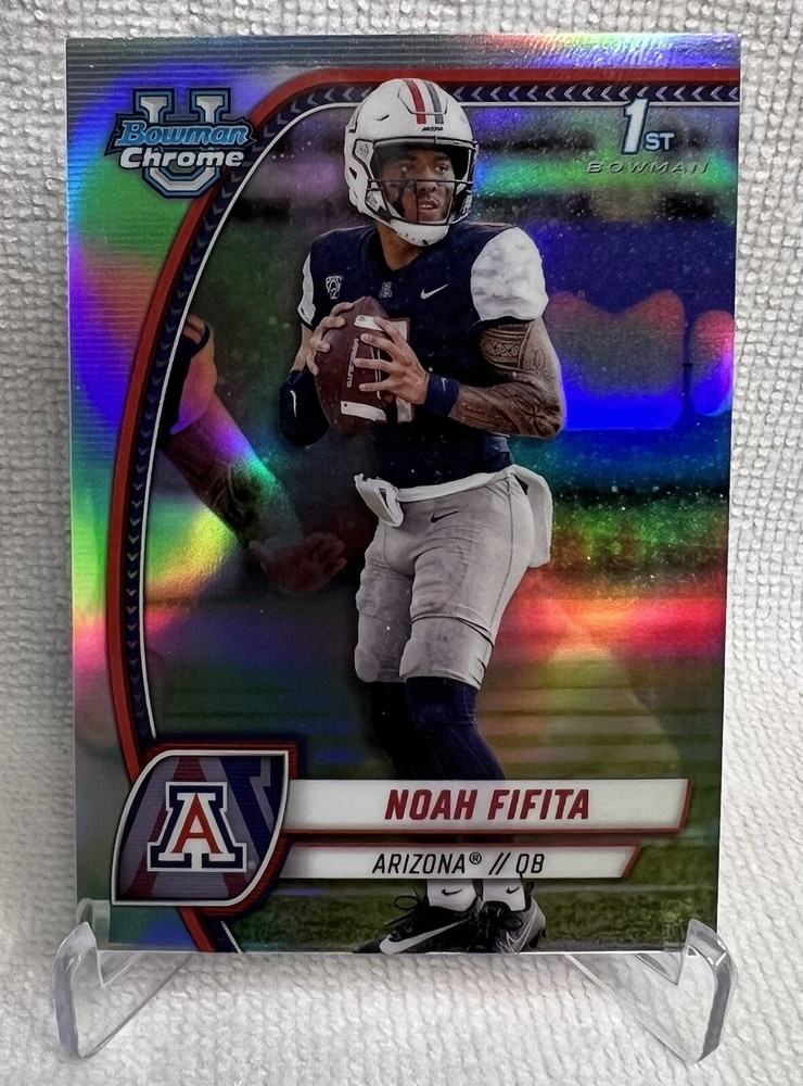 2024 Bowman U Chrome Noah Fifita SP Image Variation #SP-11 RARE Arizona Wildcats
