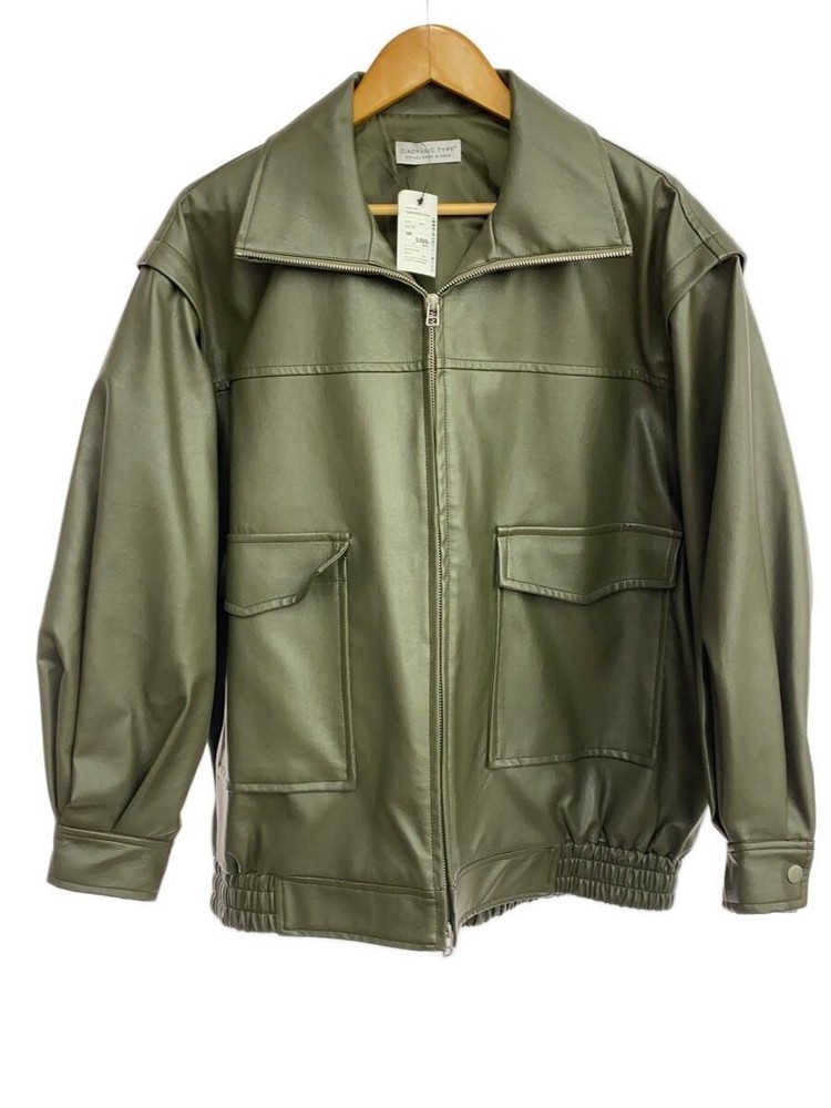 Ciaopanic Typy Leather Jacket Blouson/One/ Leather/Grn/Plain 8922