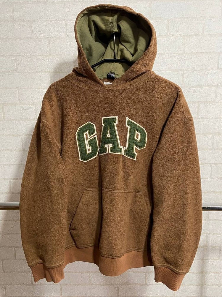 Gap Brown Hoodie Big Logo