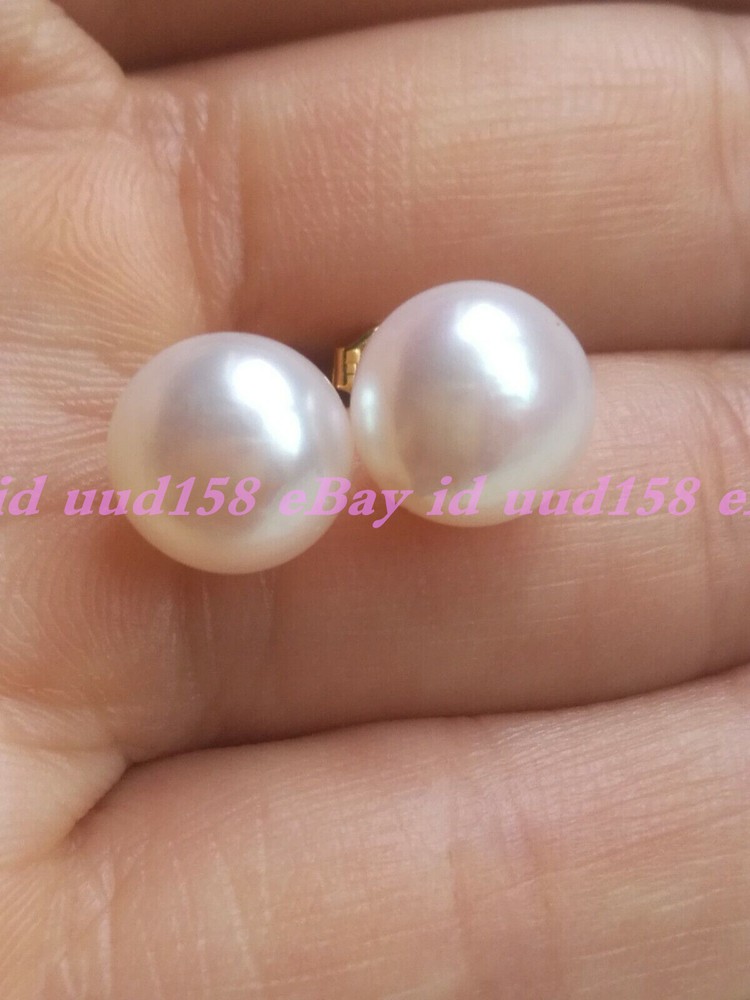 Wholesale AAA+ 7-8mm White Pearl Earrings – Limited Time Offer-image