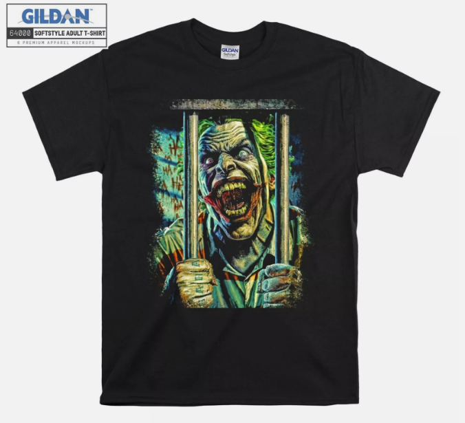 SALE Joker Movie Character Smile T-shirt Gift Hoodie Tshirt Men Women Unisex F24