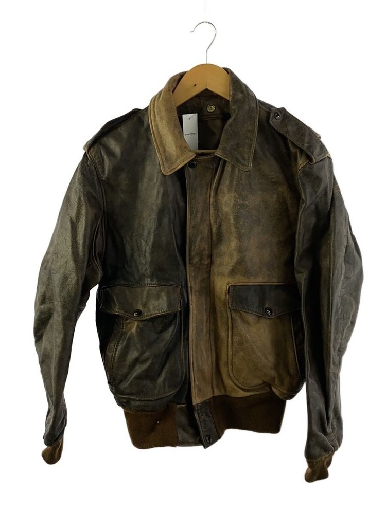 Schott Leather Jacket Blouson/40/Brown/Plain 7712