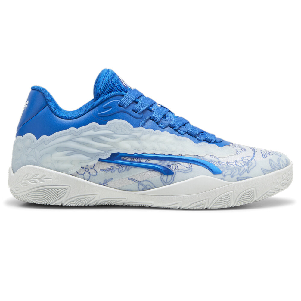 Puma Stewie 3 City Of Love Womens Blue Basketball Athletic Sneakers